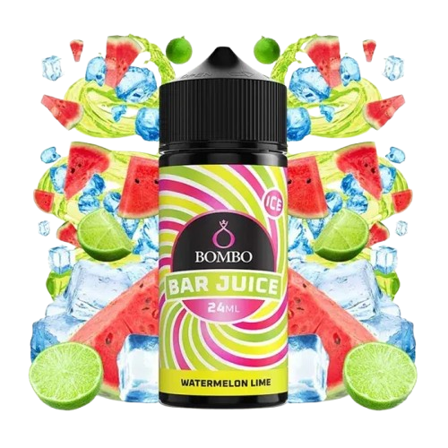 aroma watermelon lime ice bar juice by bombo 24 ml longfill