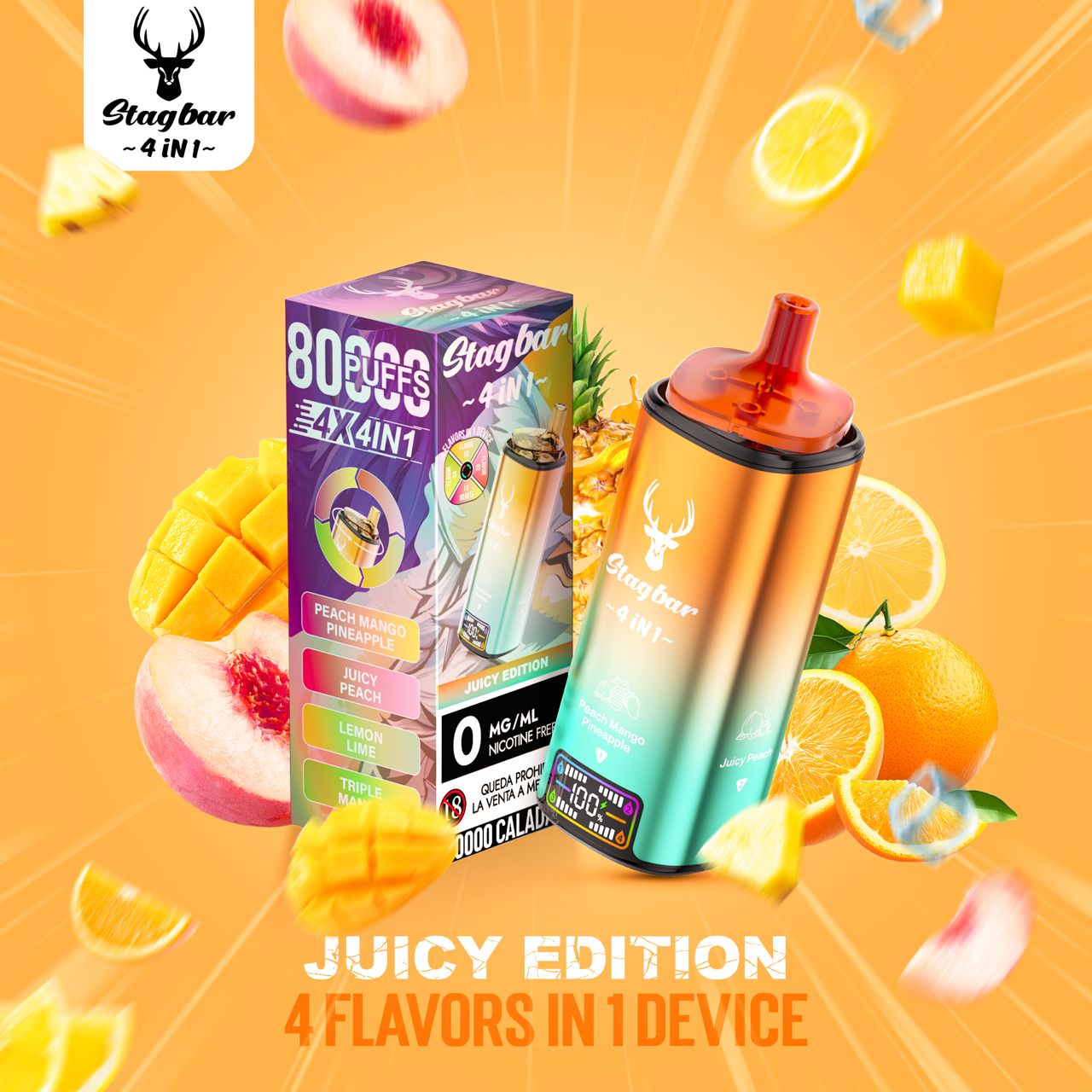 Stagbar 80K Juicy edition